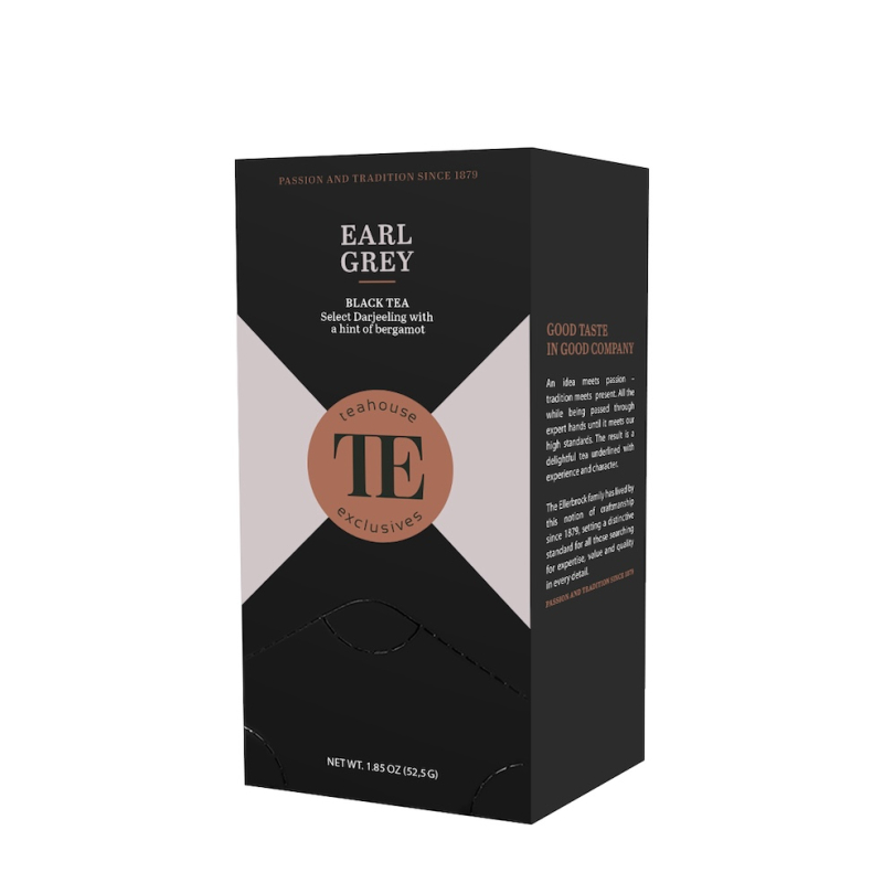 TE Gourmet Tea Bag Earl Grey 20x1.75 g