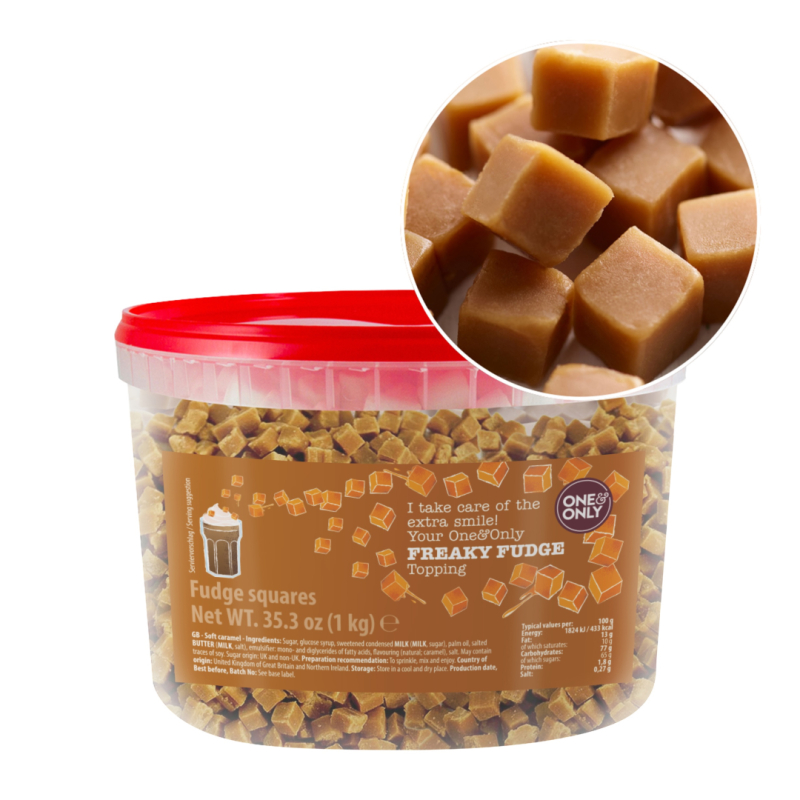 Freaky Fudge karameliniai pabarstukai 1kg