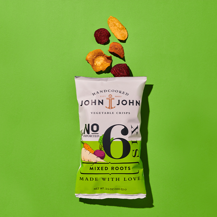 John&John No. 6 Vegetable Crisps Mixed Roots