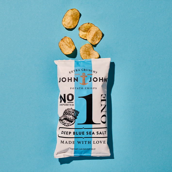 John&John No. 1 Crisps Sea Salt | 110g