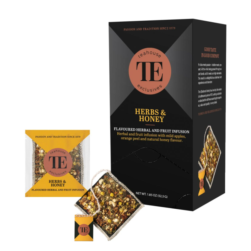 TE Luxury Tea Bag Herb And Honey 15x3.5 g.