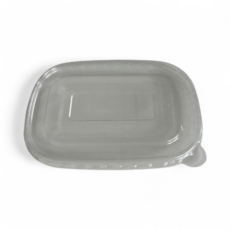 PET dangtelis stačiakampiui 750ml/1000ml dubenėliui, 300 vnt/dėž