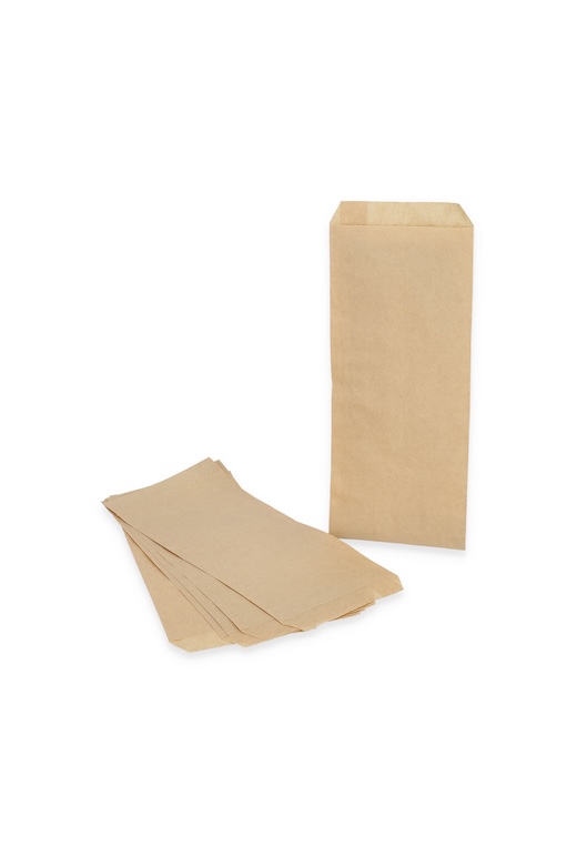 Popierinis rudas maišelis be rankenų, 10x25, 35gsm, 1000vnt/dėž