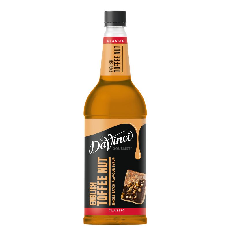 Irisų ir riešutų skonio sirupas, 1L