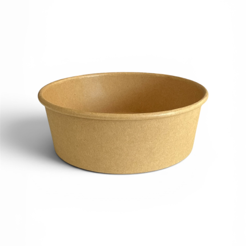 Popierinė kraft salotinė (150mm), 500ml, 300 vnt/dėž