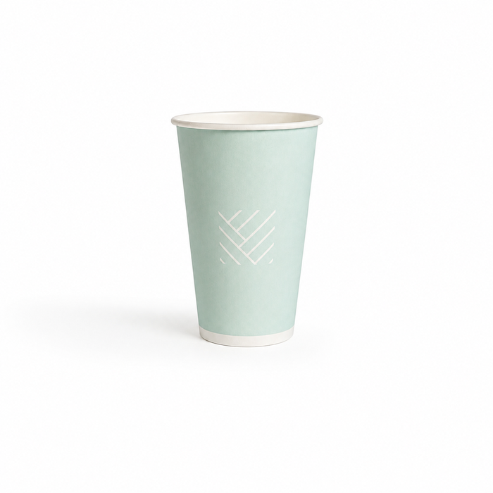 GROUND | Popierinis puodelis, 16oz, 1000 vnt/dėž