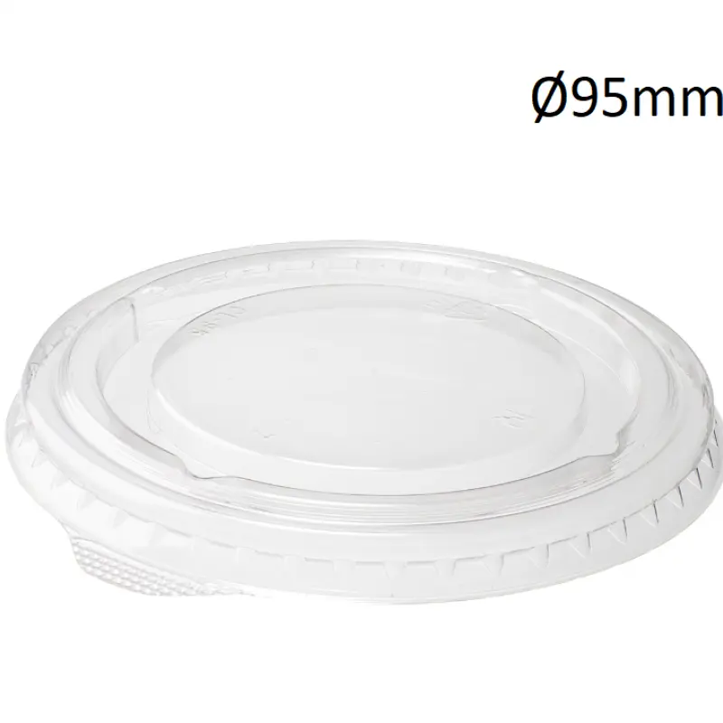 Plokščias dangtelis su snapeliu CL95WF (95mm), 1000vnt/dėž