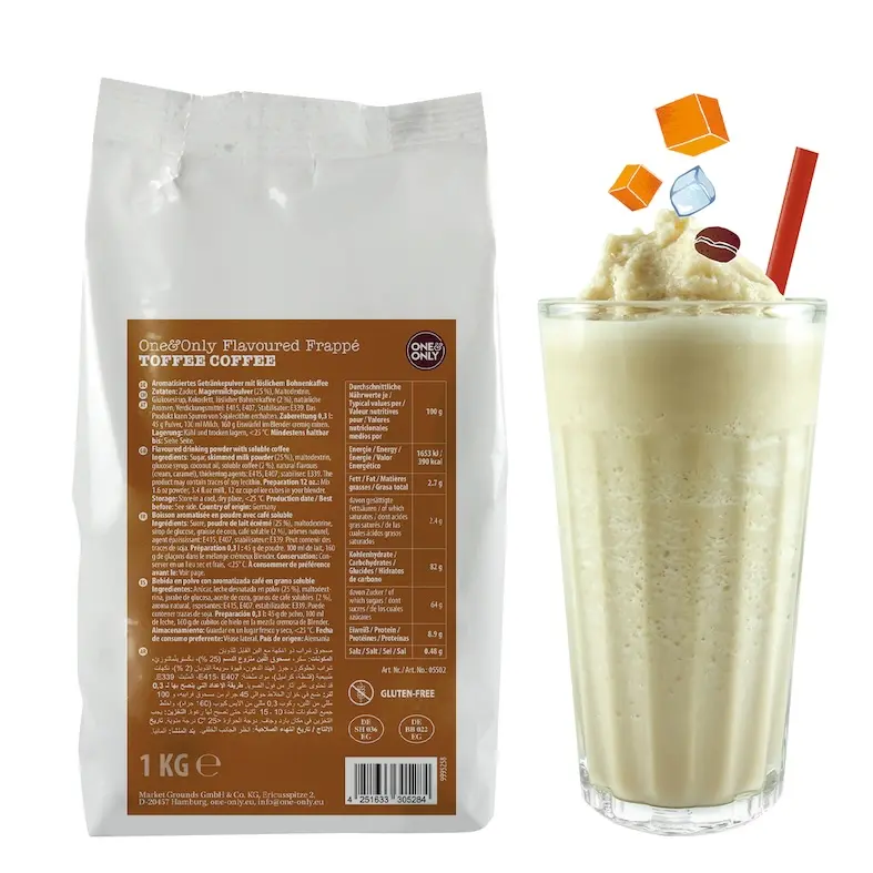 One&Only Toffee Coffee FRAPPE, 1 kg.
