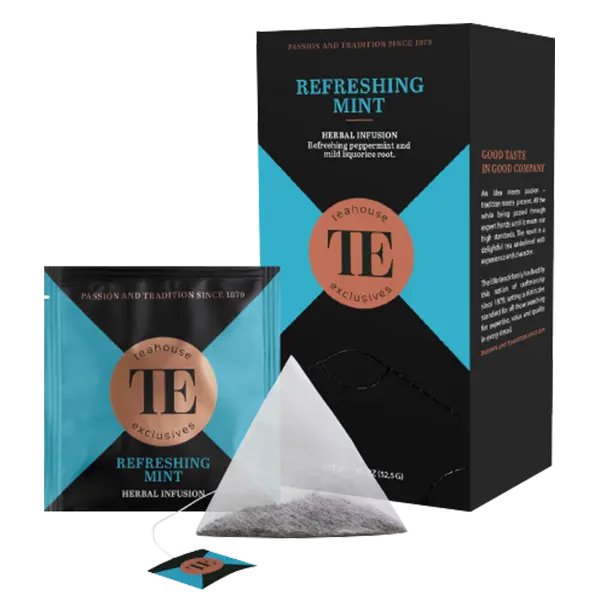 TE Gourmet Tea Bag Refreshing mint 20 vnt.