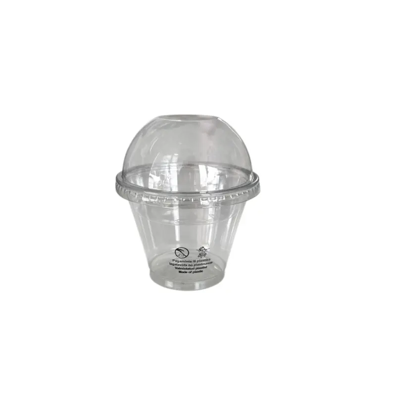 Skaidrus puodelis, 92mm, 9oz, 1000 vnt/dėž