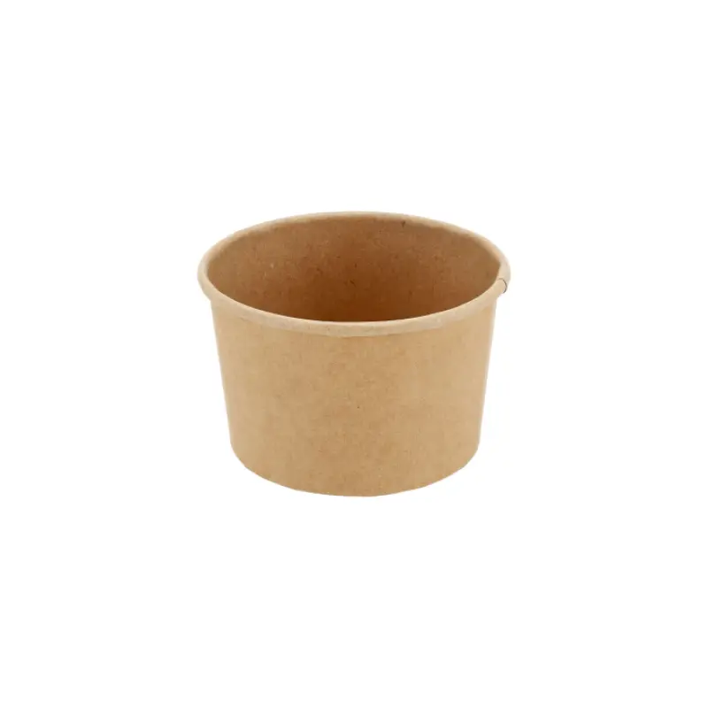 Ledų indelis, kraft, 4oz, 1000 vnt/dėž