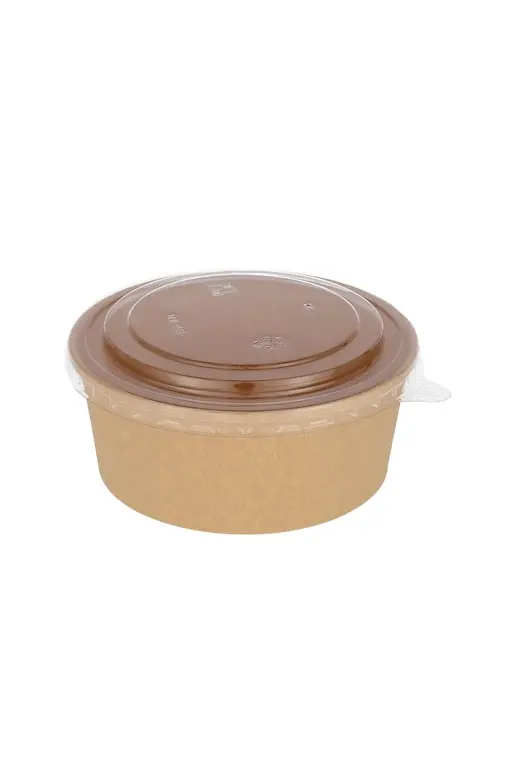 Popierinė kraft salotinė (150mm), 750ml, 300 vnt/dėž.