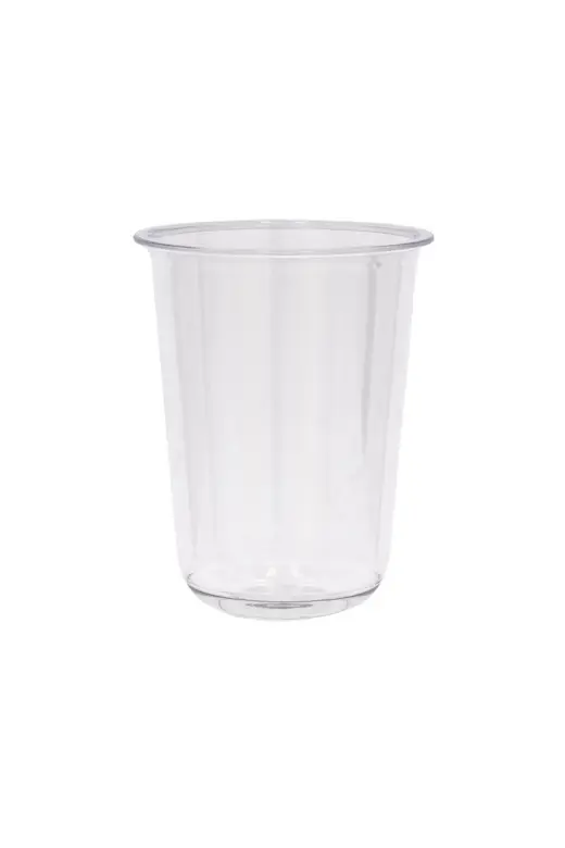 U formos 92mm skaidrus puodelis, 500ml, 1000vnt/dėž